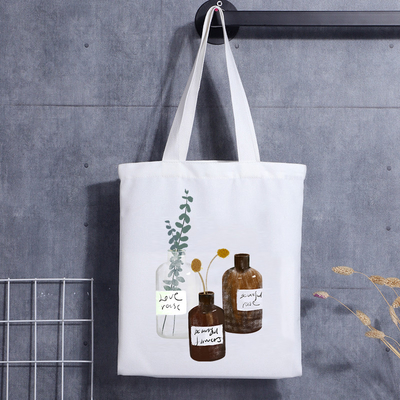 Προσαρμοσμένη Mini Canvas Tote Βαμβακερή τσάντα με στάμπα τσάντας με λαβή πάνινη τσάντα