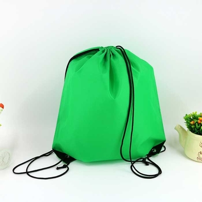 Logos Portable Carry Non Woven τσάντες Custom Printed Dust Shopping Κόκκινη τσάντα με κορδόνια