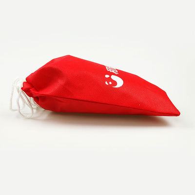 Μεταφορά θερμότητας 20*41cm τσάντα κόκκινο 60Gsm Drawstring πολυπροπυλενίου