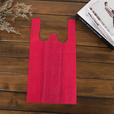 50gsm Eco μη υφαμένες μπλουζών τσαντών τσάντες Tote υπεραγορών τυπωμένες συνήθεια μη υφαμένες