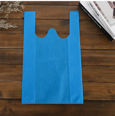 50gsm Eco μη υφαμένες μπλουζών τσαντών τσάντες Tote υπεραγορών τυπωμένες συνήθεια μη υφαμένες
