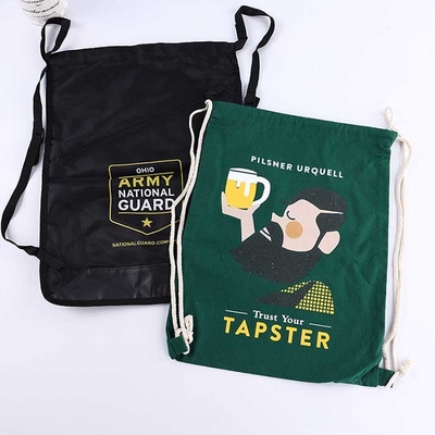Επαναχρησιμοποιήσιμη υφαμένη τσάντα 100Gsm Drawstring πολυπροπυλενίου παντοπωλείων μη αναπνεύσιμη