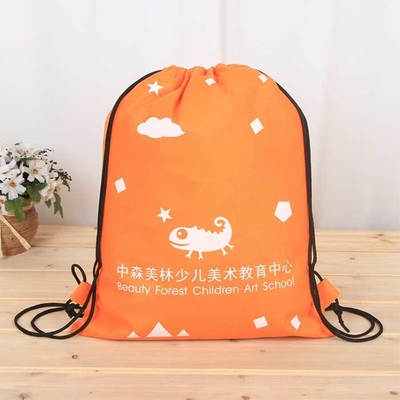 Τσάντα 95Gsm Drawstring πολυπροπυλενίου της Virgin υφαμένη μη με τη μεταφορά θερμότητας
