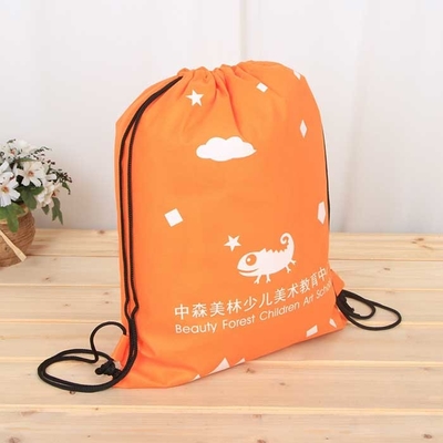 Τσάντα 95Gsm Drawstring πολυπροπυλενίου της Virgin υφαμένη μη με τη μεταφορά θερμότητας
