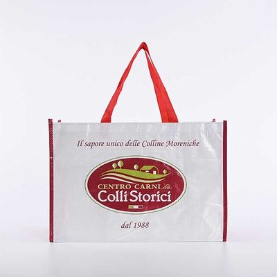 Οι Dustproof υφαμένες πολυπροπυλένιο τσάντες για τις αγορές συρρικνώνονται ανθεκτικό